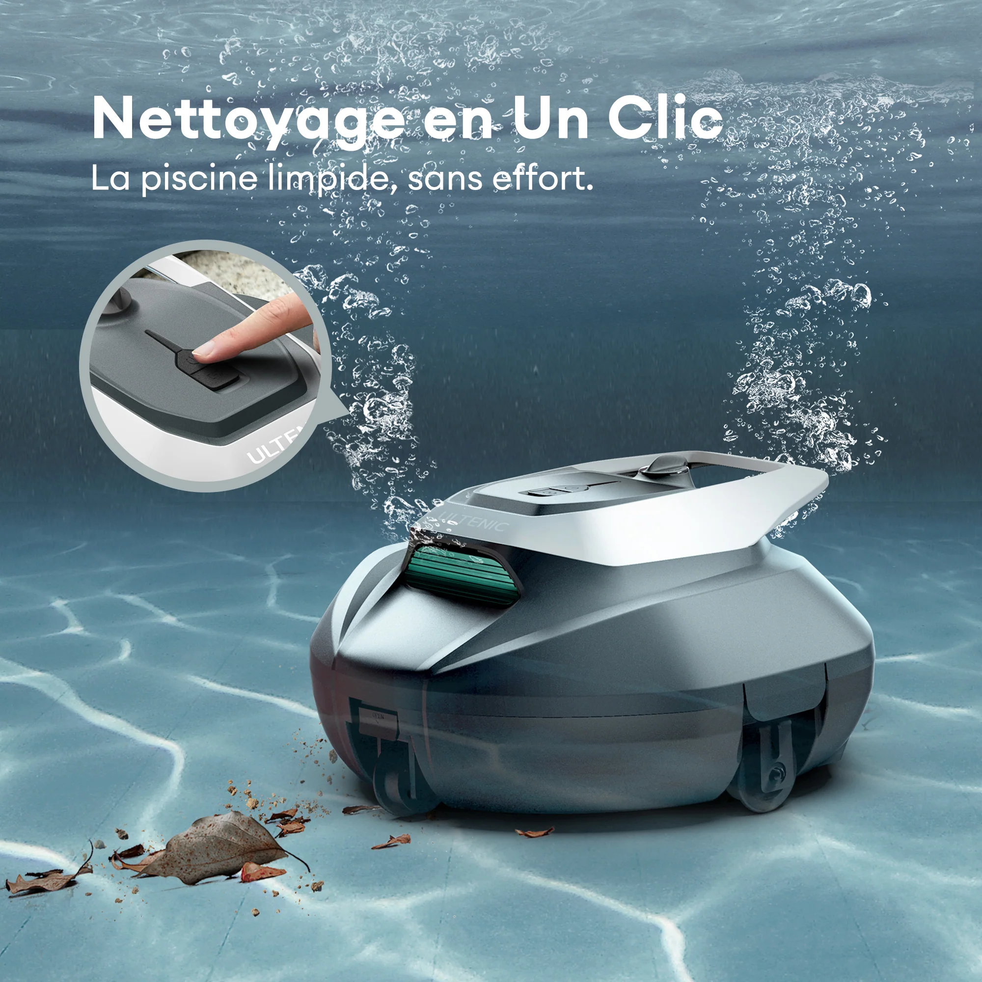 Ultenic Pooleco 10 Series Nettoyeur de Robot Piscine Sans Fil - Image 3