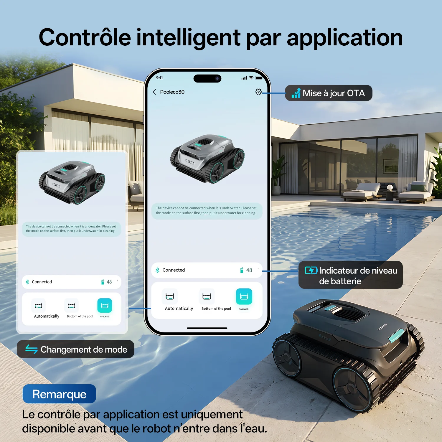 Ultenic Pooleco 30 Robot de Piscine Sans Fil - Image 13