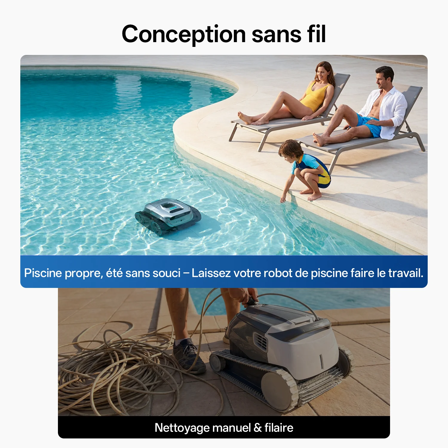 Ultenic Pooleco 30 Robot de Piscine Sans Fil - Image 8